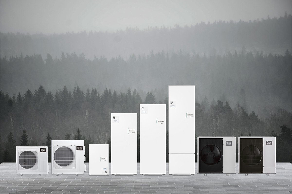 Mitsubishi Electric Ecodan E õhk-vesi soojuspump